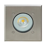 Domus Lighting Modula-Square 24V 9W LED Inground Light Aluminium Finish - 3000K or 6000K | Alpha Lighting & Electrics 