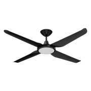 MOTION 4 BLADE 52" DC CEILING FAN WITH LED LIGHT