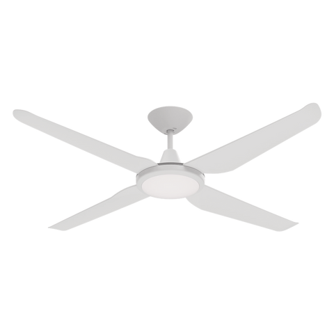 MOTION 4 BLADE 52" DC CEILING FAN WITH LED LIGHT