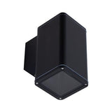 PIPER-1 WALL SQR IP65 E27 PAR30 BLK