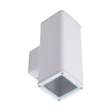 PIPER-2 WALL SQR IP65 E27 PAR30 WHT