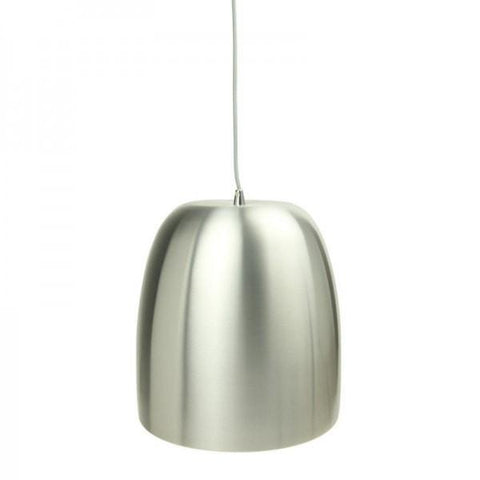 Pluto Pendant in Aluminium Matt Black or White Metal 30cm She Lights | Alpha Lighting & Electrics 