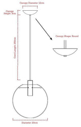 Replica Selene Pendant Glass Light by Sandra Lidner 