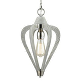 CLA Lighting Señorita Small Timber Pendant Winter Moss 