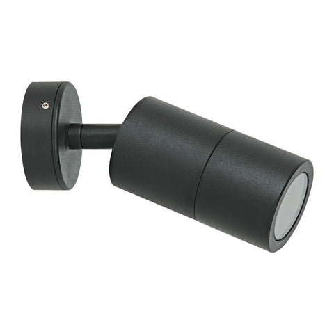 Domus Lighting Shadow 1 Light Adjustable 240V LED GU10 Spotlight - Black, White, Titanium Silver, Copper, 316 Stainless Steel | Alpha Lighting & Electrics 