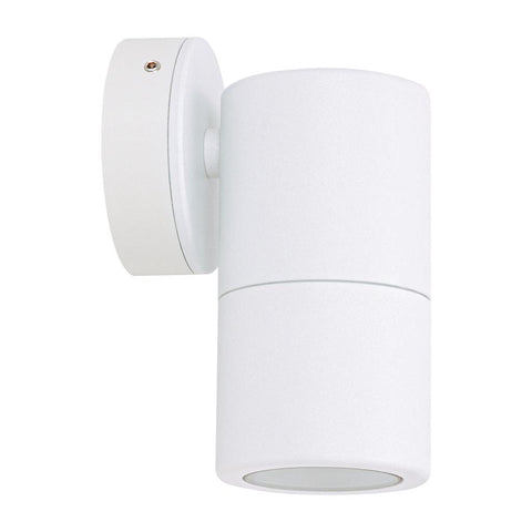 Domus Lighting Shadow 1 Light Fixed 240V LED GU10 Spotlight - Black, White, Titanium Silver, Copper, 316 Stainless Steel | Alpha Lighting & Electrics 