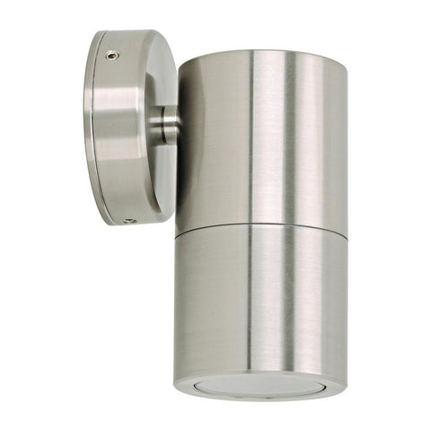 Domus Lighting Shadow 1 Light Fixed 240V LED GU10 Spotlight - Black, White, Titanium Silver, Copper, 316 Stainless Steel | Alpha Lighting & Electrics 