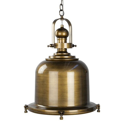 Gaia Classic Pendant Metal 40cm She Lights | Alpha Lighting & Electrics 