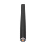 Domus Lighting STAR-PD-5W Modern Cylindrical LED Pendant Black - 500mm