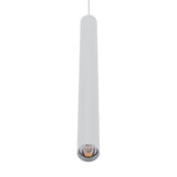 Domus Lighting STAR-PD-5W Modern Cylindrical LED Pendant White - 500mm