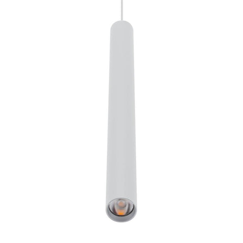 Domus Lighting STAR-PD-5W Modern Cylindrical LED Pendant White - 500mm