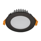 TEK-13 Round 13W Dimmable LED Downlight in Matt Black Domus Lighting 