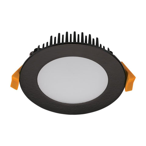 TEK-13 Round 13W Dimmable LED Downlight in Matt Black Domus Lighting 